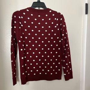 🌻 MAK | Red Polka Dot Sweater
